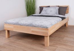 Letto singolo / letto per ospiti Collin 07 faggio massiccio oliato naturale - Superficie di appoggio: 120 x 200 cm (L x L)