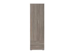 Armadio Tremelo 01 | Rovere tartufato | 202 x 60 x 41,50 cm | Design moderno e funzionale