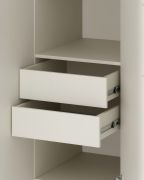 Cassettiera per armadio Edegem 02 | 2 pezzi | Colore: cashmere