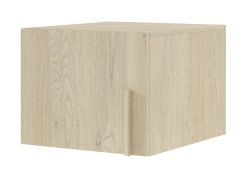 Top per armadio a un'anta Edegem 05 | 50 x 61 x 40 cm | colore: rovere Cremona | bordi in ABS | 1 anta | 1 scomparto