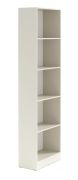 Scaffale | 4 ripiani | colore: cashmere | altezza 210 cm | libreria | bordi in ABS | 59 x 30 x 210 cm | 5 ripiani | Edegem 06