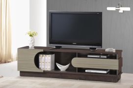 Mobile porta TV Modesto | Colore moka/melange | 50 x 180 x 42 cm | Design moderno e raffinato