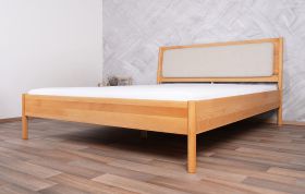 Letto matrimoniale Wellsford 03 | Faggio massello oliato | 160 x 200 cm | Design elegante