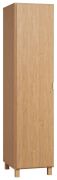 Armadio 1 anta Averias 12 | Rovere | 195 x 47 x 57 cm | Design moderno e funzionale