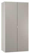 Armadio 2 ante Bellaco 38 | Bianco/Grigio | 187 x 93 x 57 cm | Design moderno e funzionale