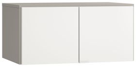 Modulo armadio 2 ante Bellaco 17 | Grigio/Bianco | 45 x 93 x 57 cm | Design moderno