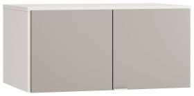 Modulo armadio 2 ante Bellaco 38 | Grigio/Bianco | 45 x 93 x 57 cm | Design moderno e praticità