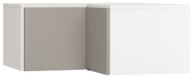 Modulo armadio Bellaco 39 | Grigio/Bianco | 45 x 102 x 104 cm | Design moderno e funzionale