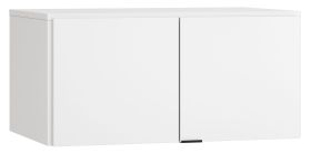 Modulo per armadio 2 ante bianco "Chiflero" | Laccatura soft touch | 45 x 93 x 57 cm | Design moderno