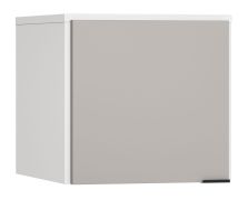 Modulo armadio ad anta singola Pantanoso 12 | Bianco/Grigio | 45 x 47 x 57 cm | Design moderno