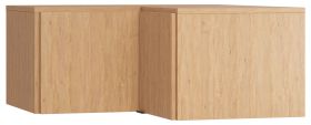 Modulo angolare per armadio Patitas rovere | 45 x 102 x 104 cm | Design moderno e robusto