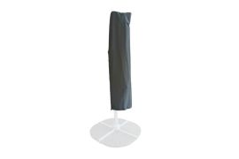 Protezione per ombrellone Denver | Tessuto poliestere 140 g/m² | Grigio scuro elegante | Rivestimento PVC