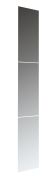 Specchio per armadio scorrevole Sabadell | Design moderno | Set 3 pezzi 214x50 cm | Compatibile con armadi SG-MA