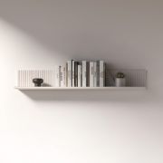 Mensola "Humboldt" 10, color cashmere/rovere Cremona,1 ripiano, bordi in ABS, 120 x 20 x 18 cm