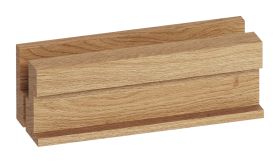 Base in legno di faggio per smartphone | Design naturale | Passacavi integrato