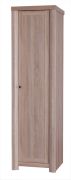 Armadio battente Dagana 02 | Rovere Sonoma | 197 x 54 x 55 cm | Salvaspazio e Capiente