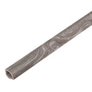 Profilo angolare tondo 2400 x 28 x 15 mm - Modello: BEETHOVEN Effetto rovere