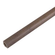 Profilo angolare tondo 2400 x 28 x 15 mm - Modello: GLUCK Effetto rovere