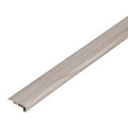 Rivestimento per gradini vinilico autoposante, 2400 x 55 x 18 mm - Modello: BRAHMS Effetto noce