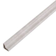 Profilo angolare concavo 2400 x 28 x 15 mm - Modello: BACH Effetto piastrelle