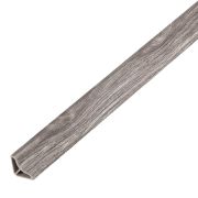 Profilo angolare concavo 2400 x 28 x 15 mm - Modello: BEETHOVEN Effetto rovere