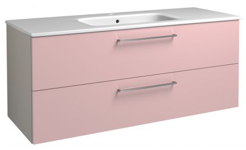 Mobile bagno "Noida" 25, beige / rosa - 50 x 121 x 46 cm (h x l x p)