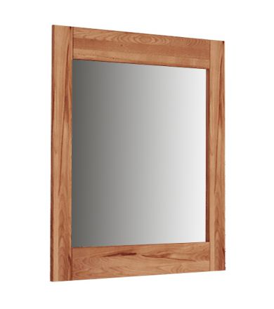 Specchio "Kapiti" 25, faggio massello, oliato - 70 x 70 x 2 cm (h x l x p)