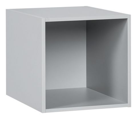 Contenitore "Minnea" grande, grigio chiaro - 32 x 32 x 41 cm (h x l x p)