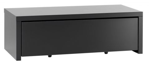 Cameretta - Tavolino contenitore "Marincho" 25, nero - 35 x 107 x 53 cm (h x l x p)
