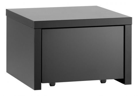 Cameretta - Tavolino contenitore "Marincho" 30, nero - 35 x 54 x 53 cm (h x l x p)