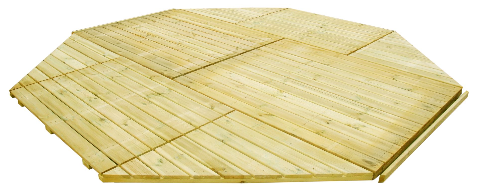 Pavimento per gazebo in legno Vitalba - Ø 350 cm