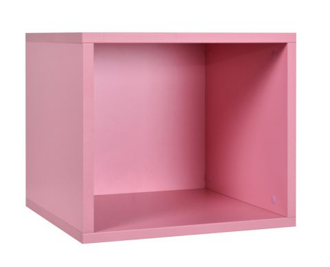 Cameretta - Pensile "Luis" 06, rosa - 35 x 40 x 40 cm (h x l x p)