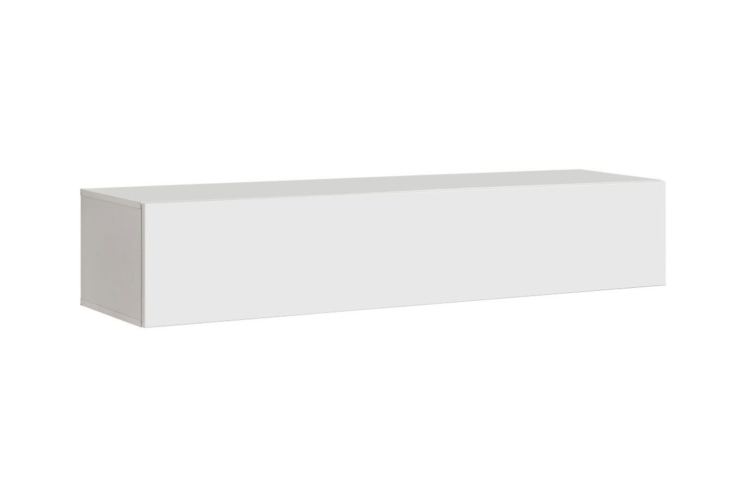 Pensile Raudberg 33, colore: bianco - Dimensioni: 30 x 160 x 29 cm (A x L x P), con due vani