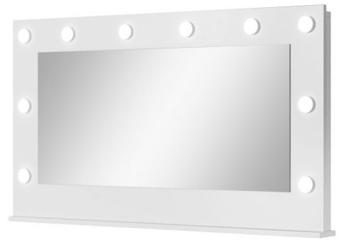 Specchio "Beja" 02, bianco - 67 x 120 x 11 cm (h x l x p)