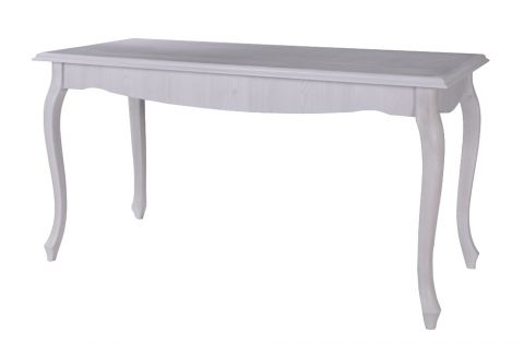 Tavolo da pranzo allungabile "Bignona" 23, pino bianco - 160-210 x 90 cm (l x p)