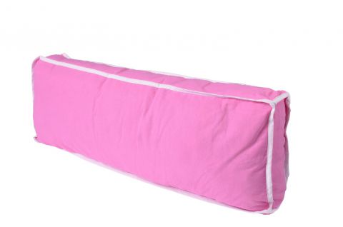 Cuscino laterale - rosa/bianco