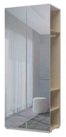 Modulo per armadio Faleasiu, bianco - misure: 224 x 90 x 56 cm (h x l x p)