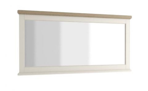 Specchio "Solin" rovere bianco/naturale 19, parzialmente massello - misure: 167 x 80 cm (l x h)