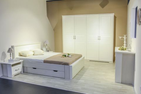 Camera da letto completa - Set A Falefa, 6 pezzi, bianco