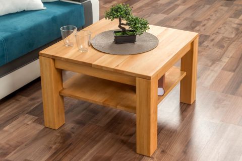 Tavolino "Wooden Nature" 420 faggio massello - 45 x 65 x 65 cm (h x l x p)