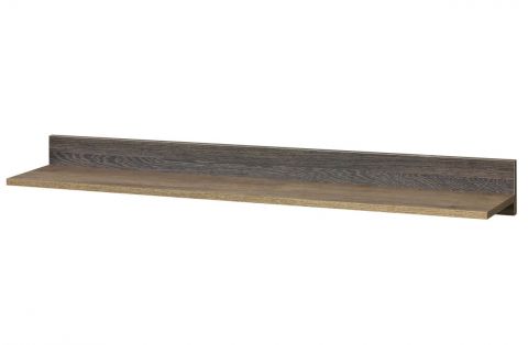 Mensola "Sichling" 09, rovere marrone - 12 x 120 x 20 cm (h x l x p)