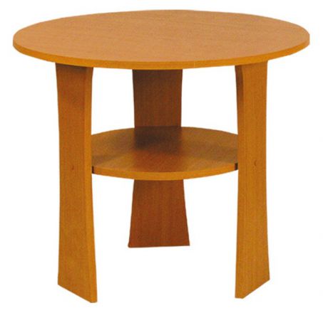 Tavolino "Grogol" 14, ontano - 67 x 67 x 59 cm (l x p x h)