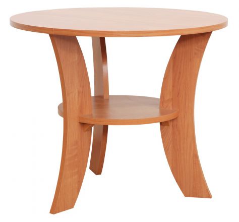 Tavolino "Grogol" 16, ontano - 68 x 68 x 58 cm (l x p x h)