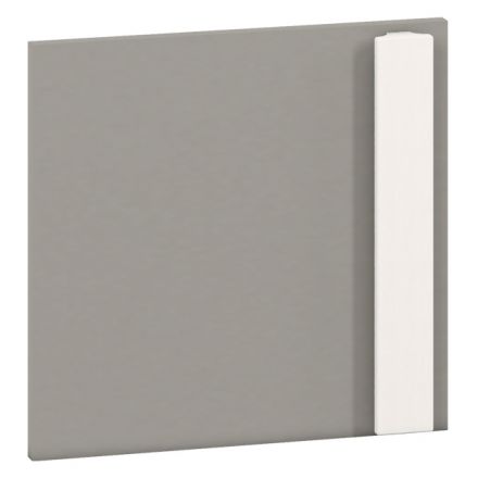 Ante per Scaffale "Greeley" 06, grigio platino - 35 x 37 x 2 cm (h x l x p)