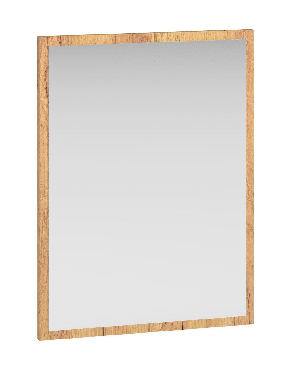 Specchio Lautela 09, colore: rovere - Dimensioni: 65 x 50 x 2 cm (A x L x P)
