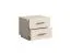 Set 2 Comodini Ioannina 02 | Beige | 2 Cassetti | Bordi ABS | 48 x 53 x 44 cm