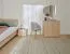 Comodino Aegir 45 | 2 cassetti spaziosi | Rovere naturale | Tendenza Japandi | 39,5 x 49 x 42 cm