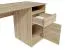 Scrivania Agia 01 | Rovere Sonoma | 1 anta, 2 scomparti, 1 cassetto | 74 x 120 x 50 cm