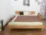 Letto futon in rovere massello oliato 180 x 200 cm | Design moderno | Alta stabilità | Facile da montare