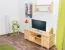 Mobile TV in pino massello naturale 001 | Design moderno | 55 x 156 x 47 cm | Ampio spazio | Facile da montare